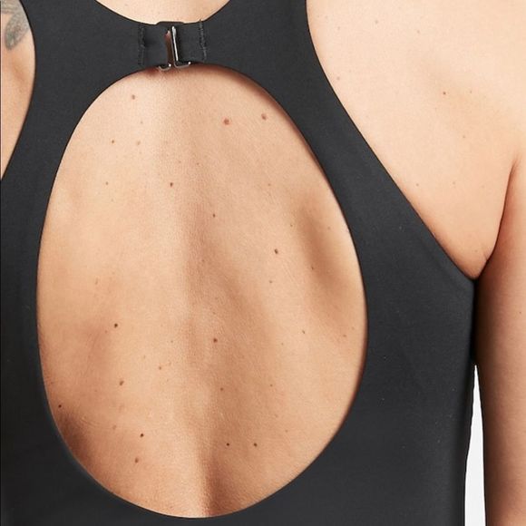 NWT Athleta  Maldives One Piece Medium. Black - Picture 3 of 8